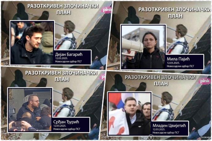 Pravosudni organi na potezu posle jezivog snimka pripreme državnog udara: Bili spremni na građanski rat! Da li će VJT u Novom Sadu da reaguje?