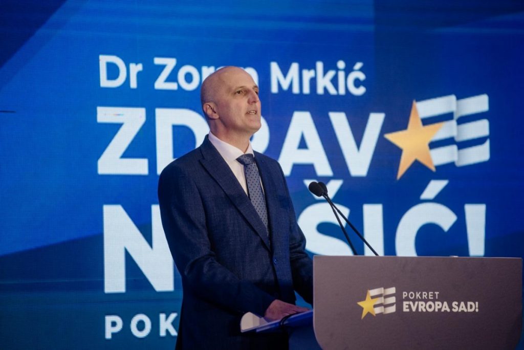 Sada i zvanično: Zoran Mrkić nosilac liste PES-a u Nikšiću