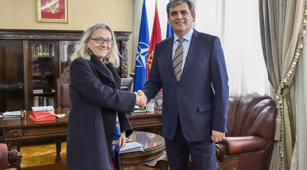 Ibrahimović sa ambasadorkom Lugon-Mulan: Crna Gora i Švajcarska posvećene jačanju ekonomske saradnje