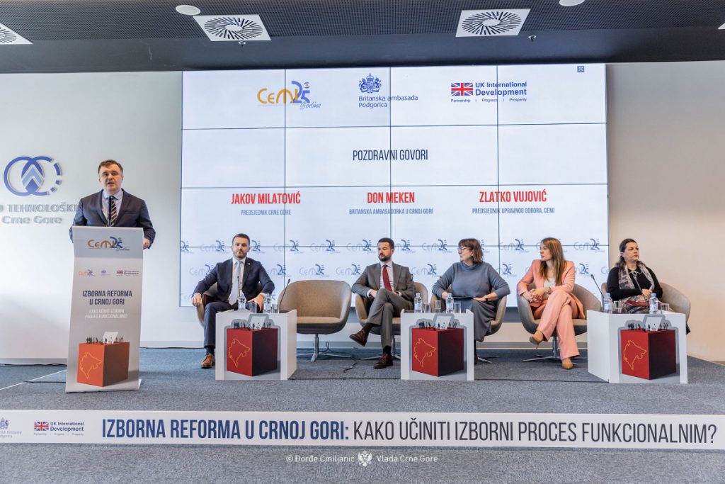 Crna Gora nema vremena za čekanje kad je u pitanju izborna reforma