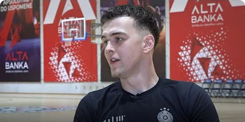 Košarkaš Partizana Balša Koprivica MVP 24. kola ABA lige