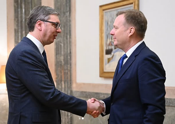 Vučić se sastao sa specijalnim predstavnikom EU