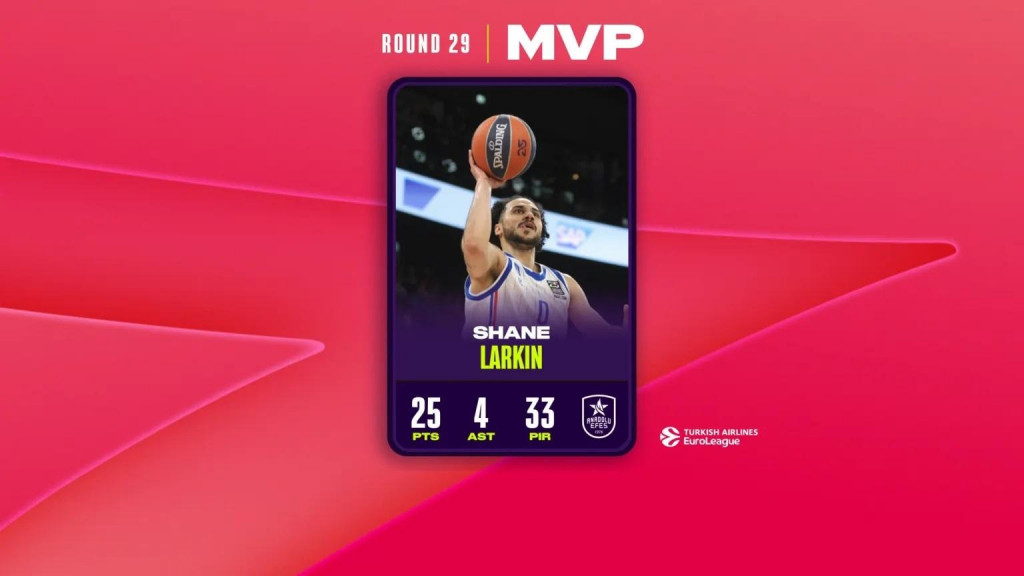 Larkin MVP 29. kola Evrolige