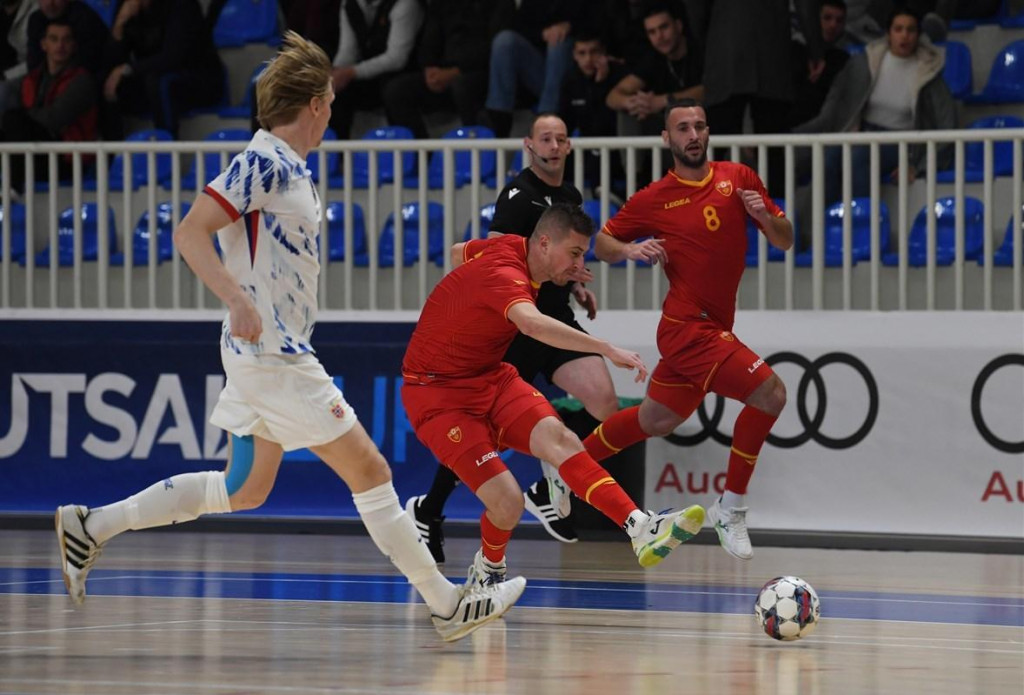Novi poraz futsal selekcije Crne Gore: Slovenija prejaka za „crvene“