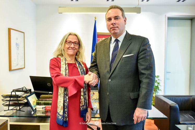 Ivanović sa Lugon-Mulan: Švajcarska pruža podršku spoljnopolitičkim prioritetima Crne Gore, posebno evropskim integracijama i regionalnom razvoju