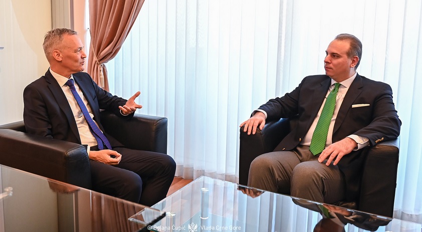 Ivanović sa Elhersmom: Vladu Crne Gore posvećena evropskoj integraciji, važno nastavtiti usklađivanja sa zajedničkom spoljnom i bezbjednosnom politikom EU