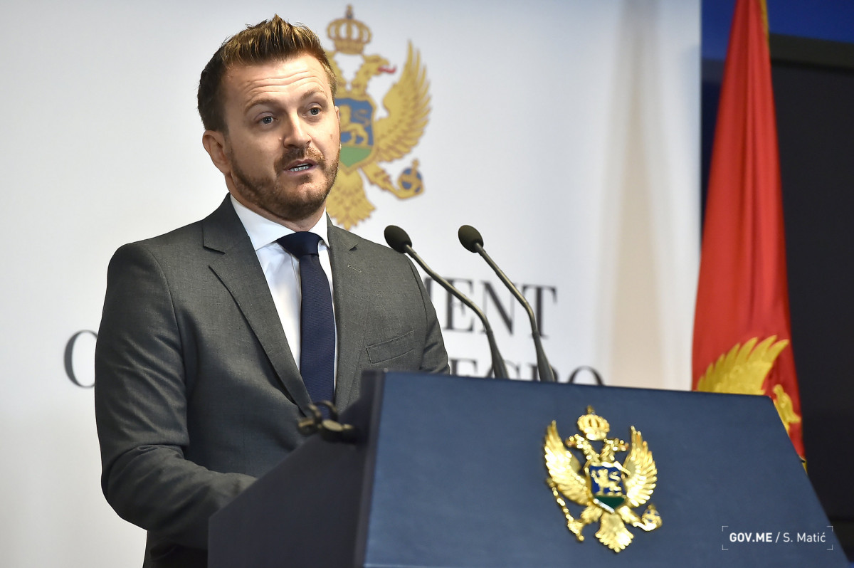 ministar Marash Dukaj gov.me