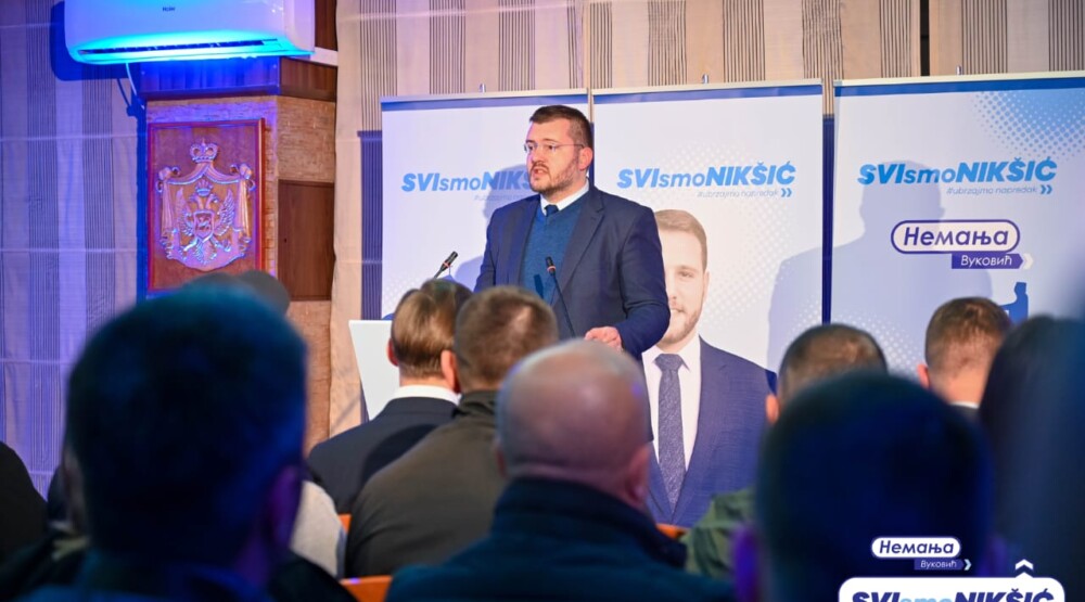 Koprivica: Nikšić nastavlja putem napretka predvođen Nemanjom Vukovićem