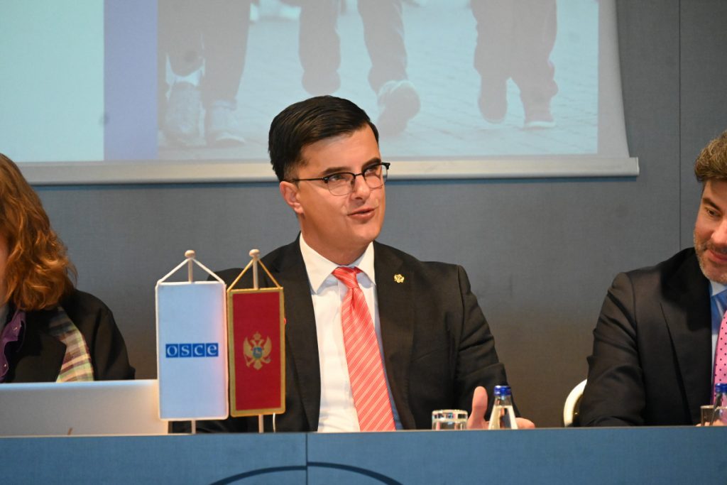Šaranović: Crna Gora gradi snažan sistemski odgovor u borbi protiv trgovine ljudima