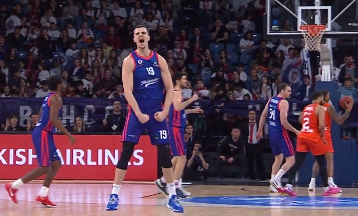 Simonović MVP četvrtfinala Evrokupa (VIDEO)