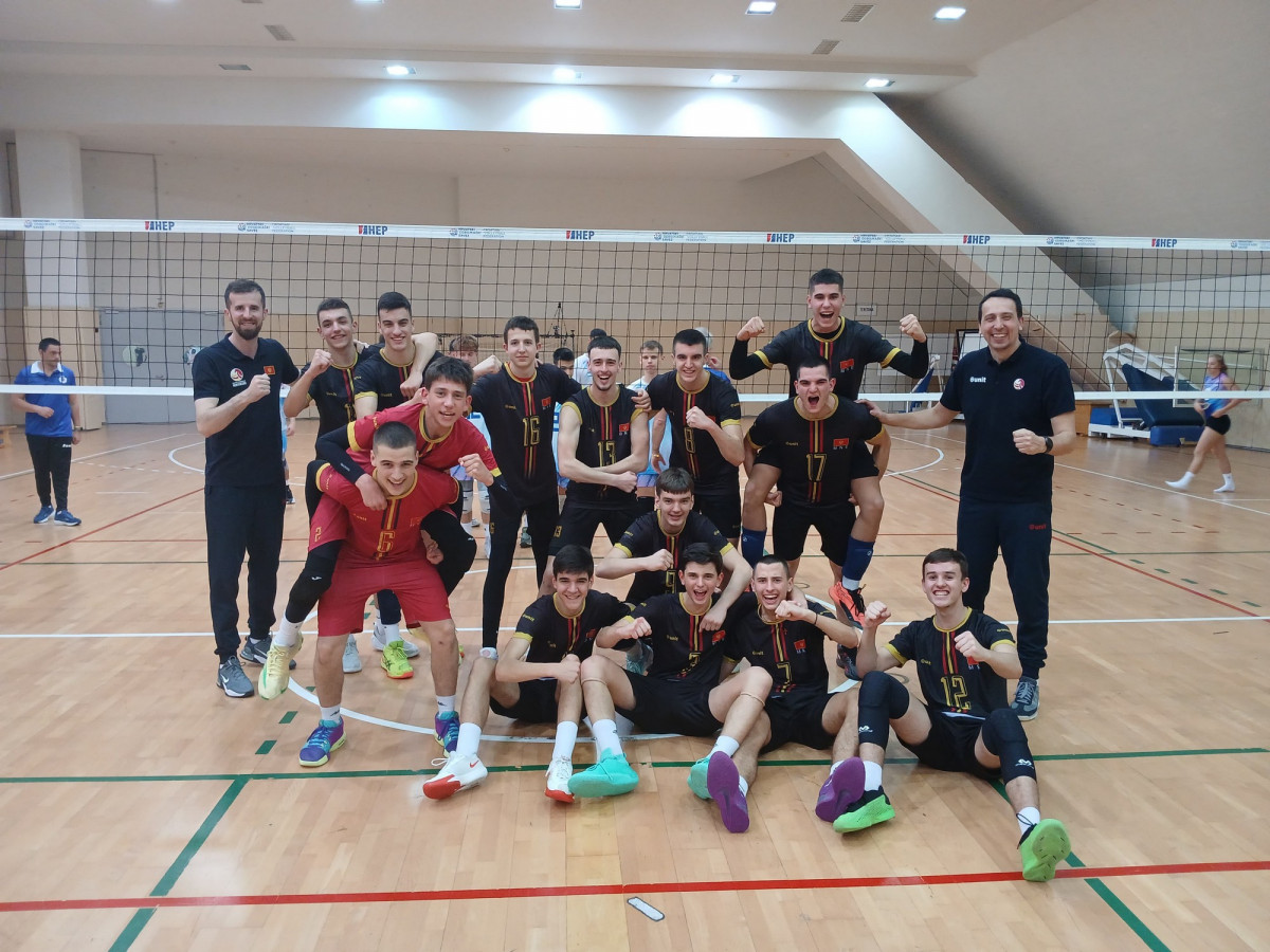 u 18 odbojkaška reprezentacija crne gore