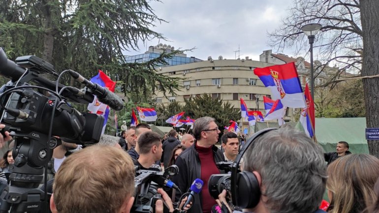 Vučić u Pionirskom parku: FSB stigao u Srbiju, odgovorni za anarhiju će na kraju morati da objasne svima zašto su sve ovo činili!
