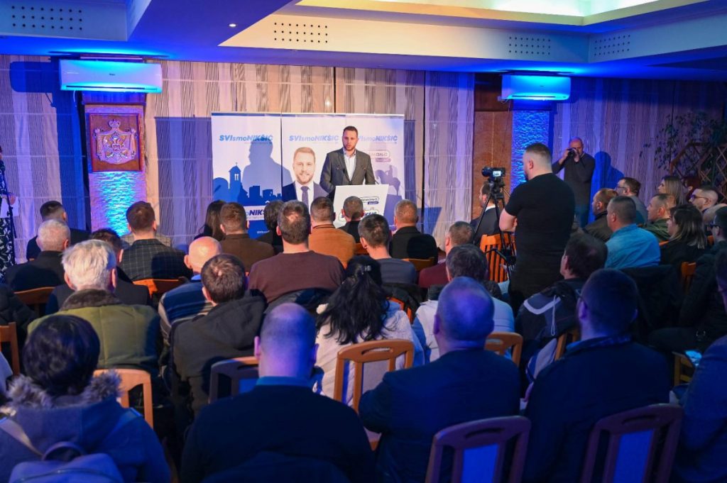Vuković: Nikšić ne smije pasti pod ofanzivom Skaj partije, nećemo dozvoliti da ga ponovo preuzmu oni koji su ga dijelili i unazadili