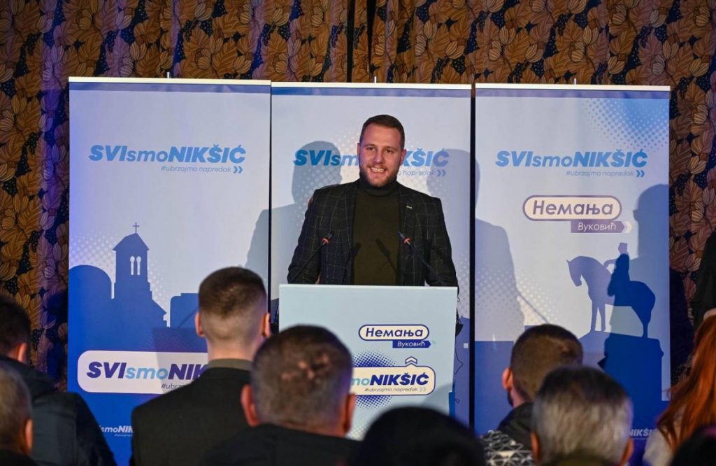 Vuković: DPS bi da nastavi pljačku Nikšića, koju smo zaustavili 2021.