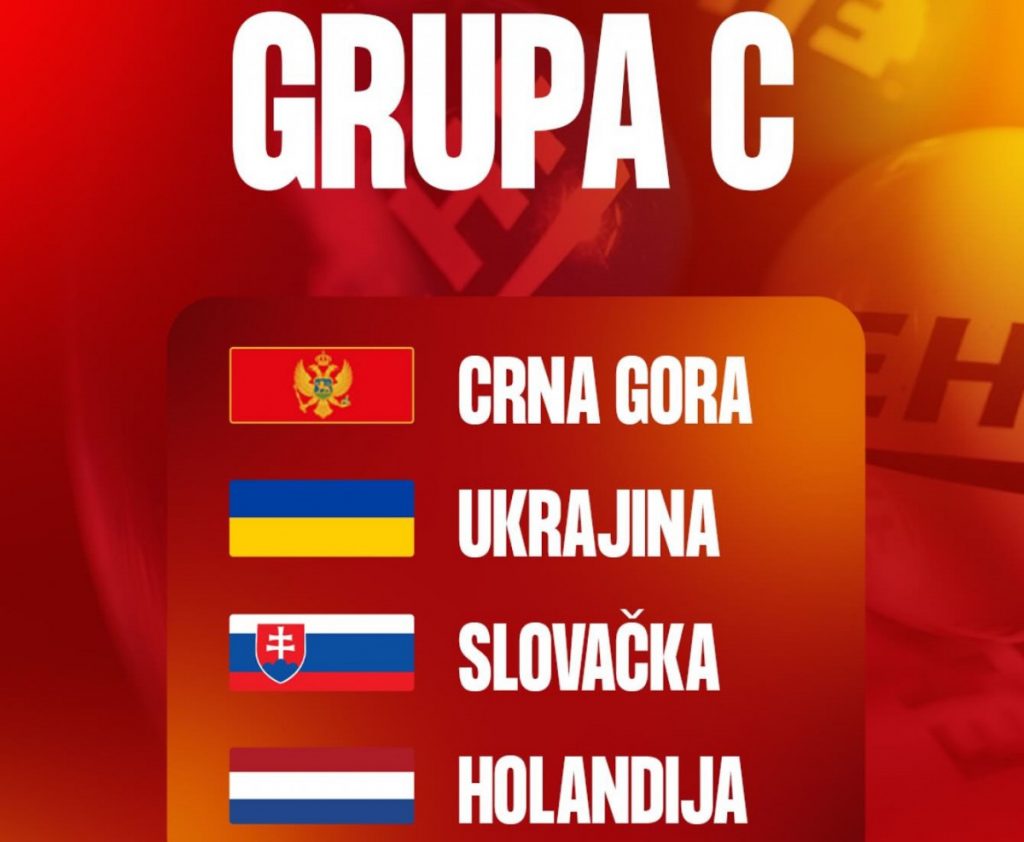 Ukrajina, Slovačka i Holandija rivali mladim „lavovima“