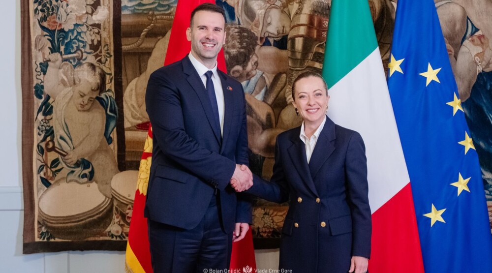 Spajić: Meloni iskazala snažnu podršku ulasku Crne Gore u EU tokom italijanskog predsjedavanja u prvoj polovini 2028. godine