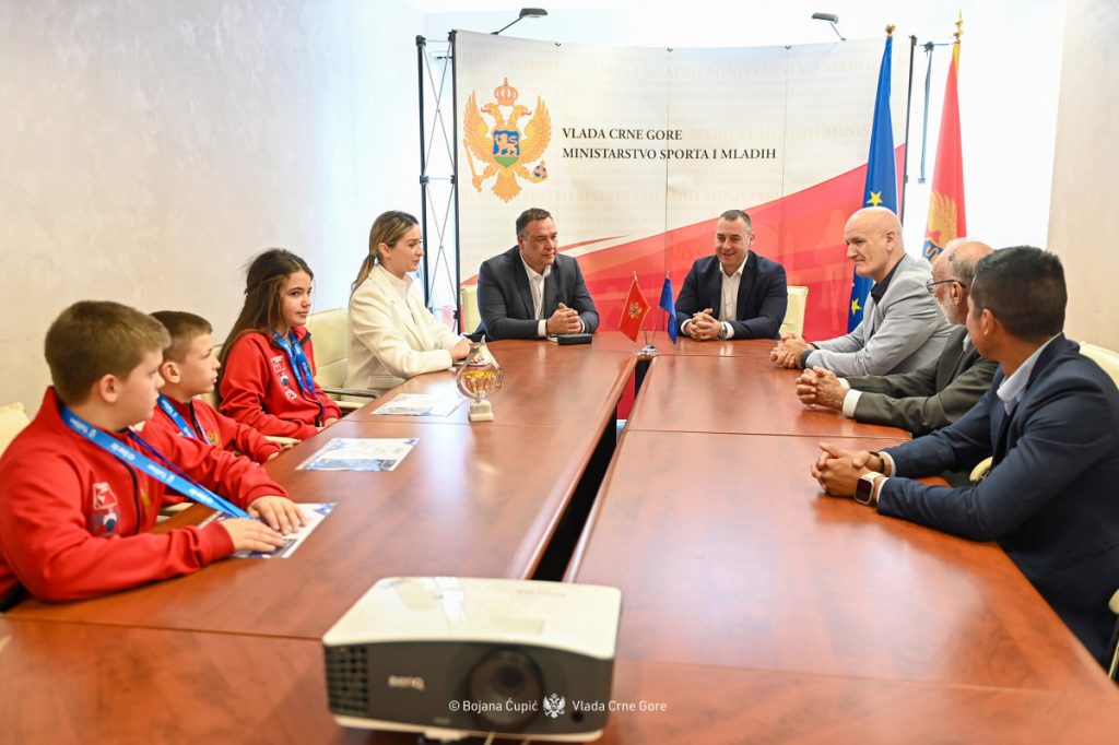 Šćekić sa predstavnicima Taekwondo saveza: Uvažen uspjeh mladih takmičara