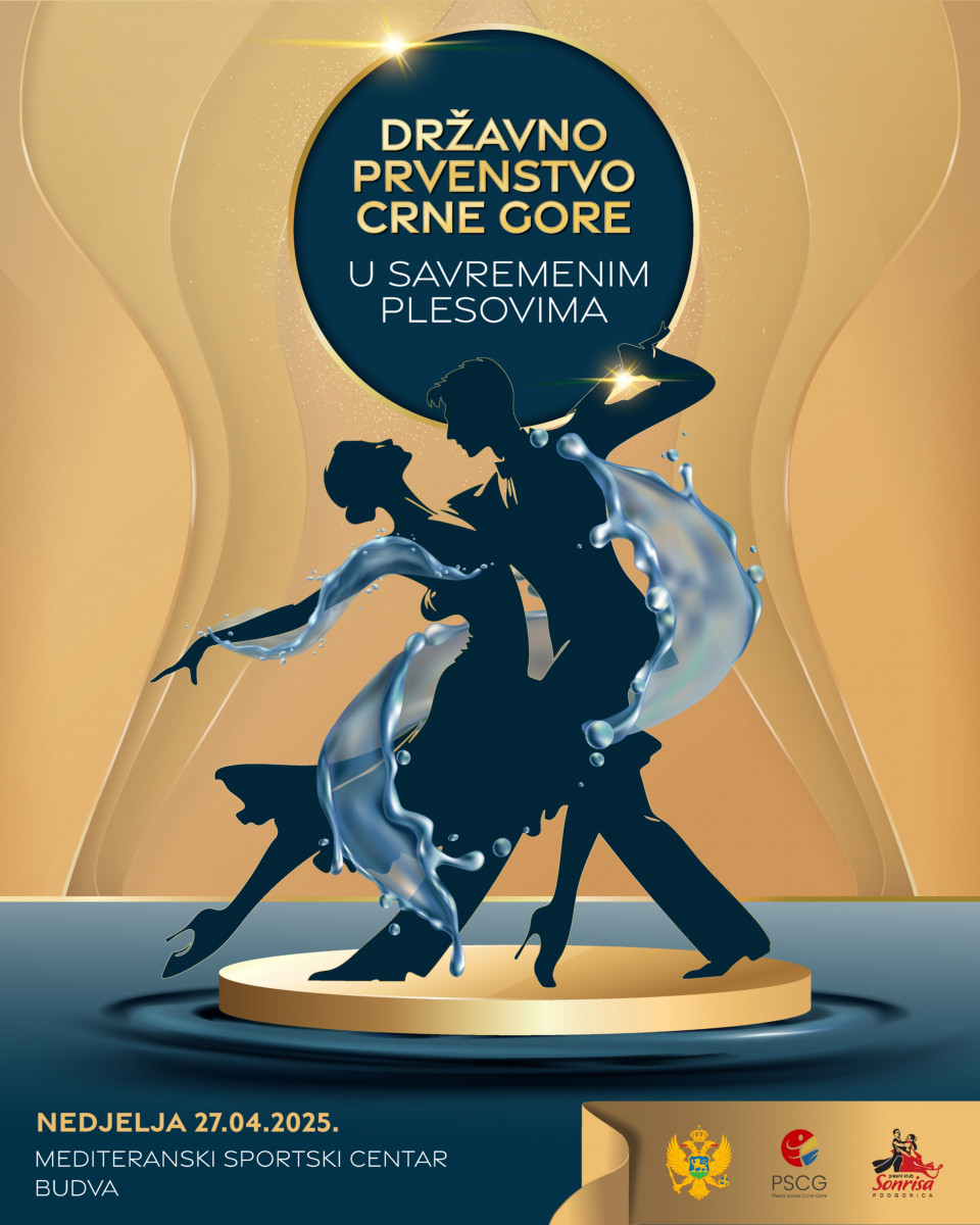 POSTER -DRŽAVNO PRVENSTVO U PLESU