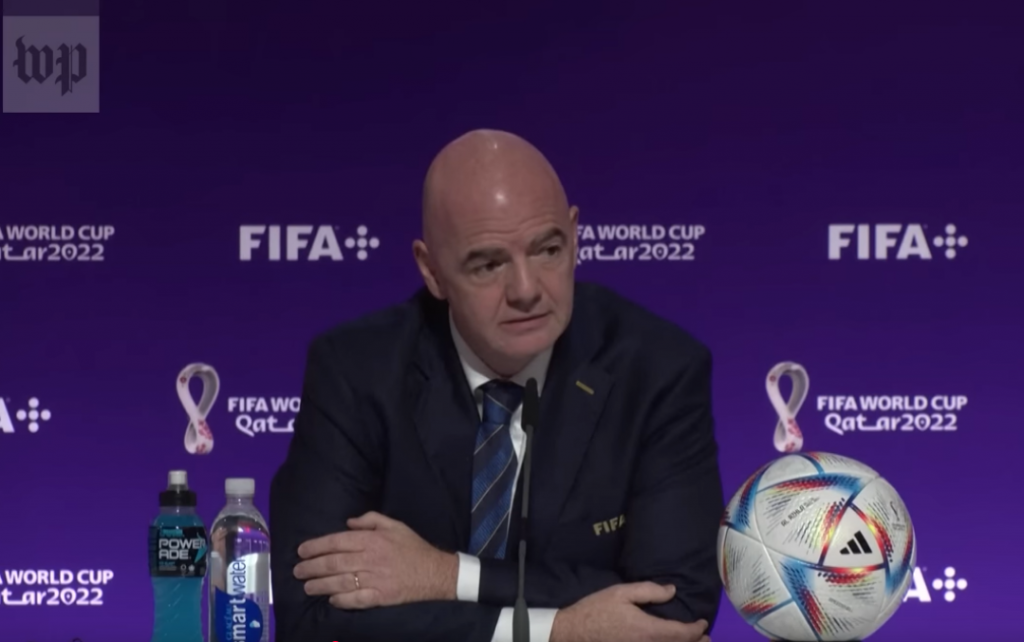 Infantino iskazivanjem ljubavi ka Trampovoj politici, prekršio FIFA status o političkoj neutralnosti