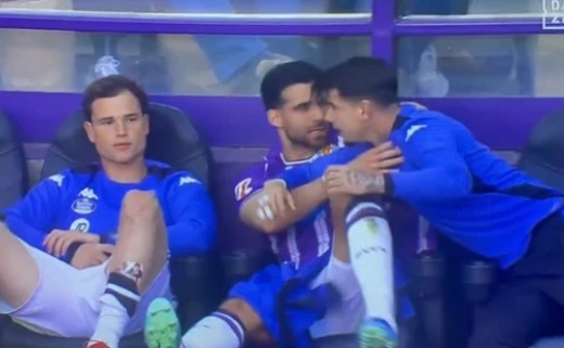 Umalo tuča na klupi Valjadolida: Perez nasrnuo na saigrača (VIDEO)