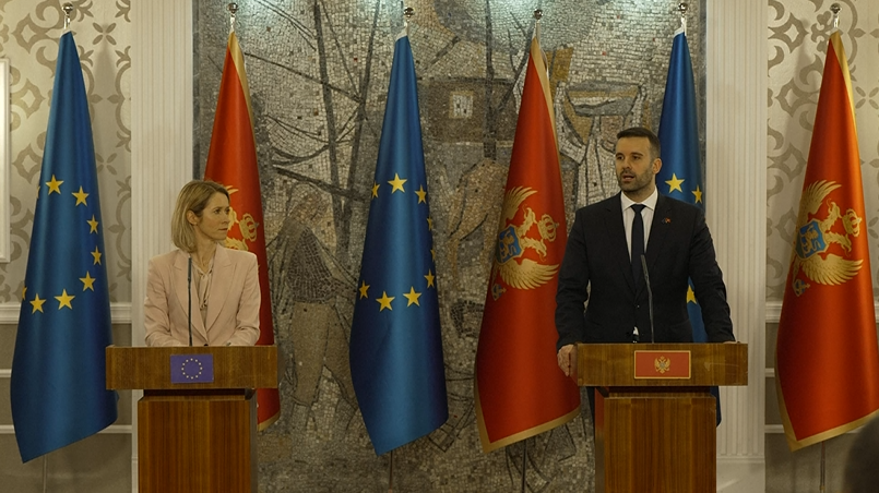 Spajić se zakleo Kaji: Bez obzira ko je premijer i ko je u Vladi, EU je naš strateški put i ništa nas ne može odvratiti sa njega