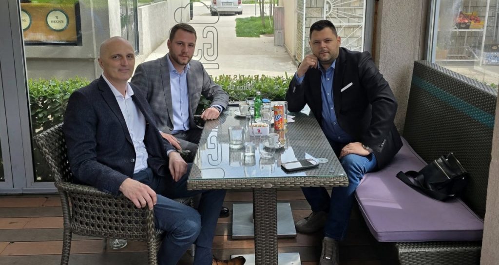 Kovačević, Vuković i Mrkić na „pobjedničkoj kafici“