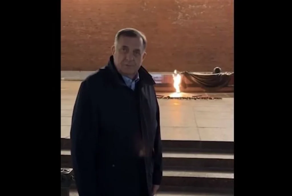 Dodik objavio da je stigao u Moskvu (VIDEO)