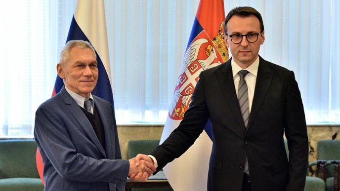 Petković sa Bocan Harčenkom: O problemima Srba na KiM i bezbjedosnoj situaciji