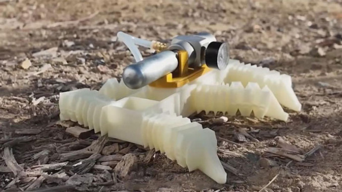Napravljeni 3D štampani roboti: Mogu da hodaju bez elektronike (VIDEO)