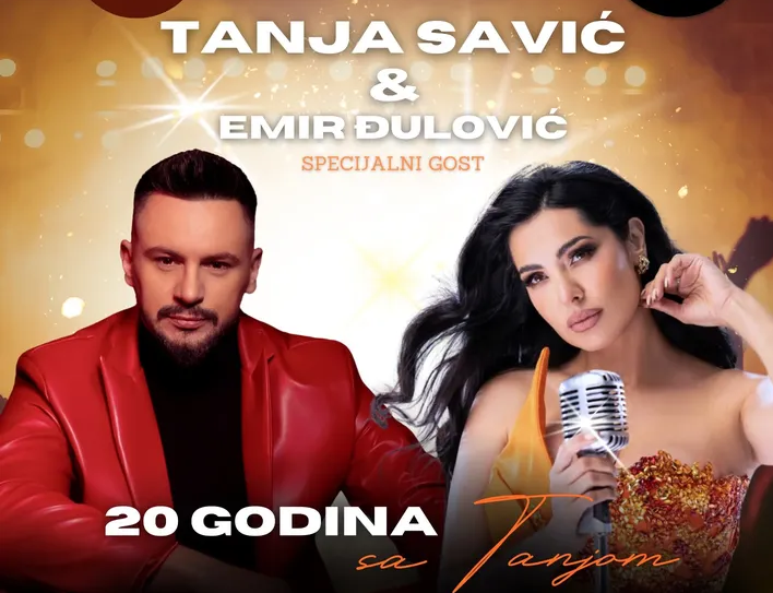Veliki koncert 21. aprila u Nikšiću – 20 godina sa Tanjom Savić