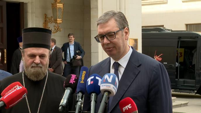Vučić se sastao sa ruskim patrijarhom Kirilom: Lijepe riječi o saradnji sa srpskom crkvom i srpskom državom
