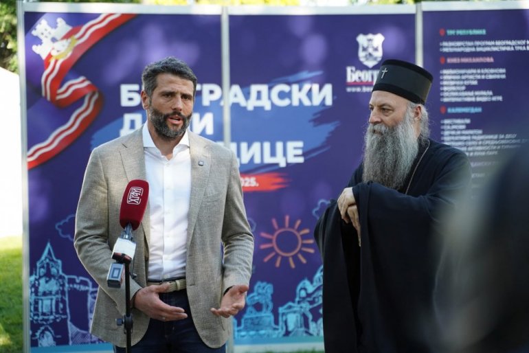Aleksandar Šapić i patrijarh Porfirije na Beogradskim danima porodice: Vjera u porodicu jača od svega