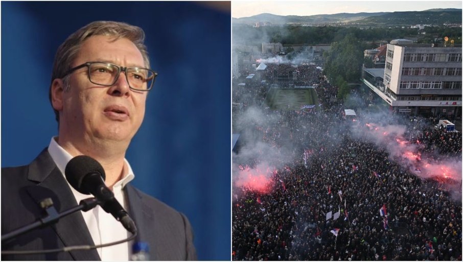 Oglasio se Vučić: Sad slušam narod, živjela Srbija!Napravili smo u Nišu najveći skup ikada! (VIDEO)