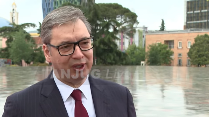 Vučić iz Tirane: Riječ je o ogoljenoj politici koja je ušla na fakultete, što ih je manje nervoza će da bude veća; Izbori u narednih godinu ipo!