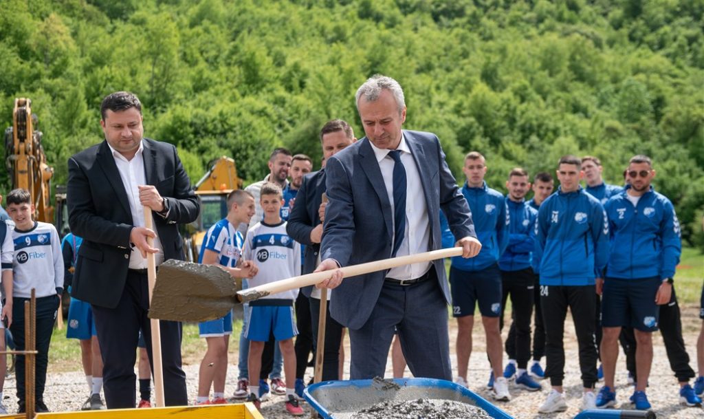 Polaganjem kamena temeljca počela izgradnja trening kampa u Bijelom Polju