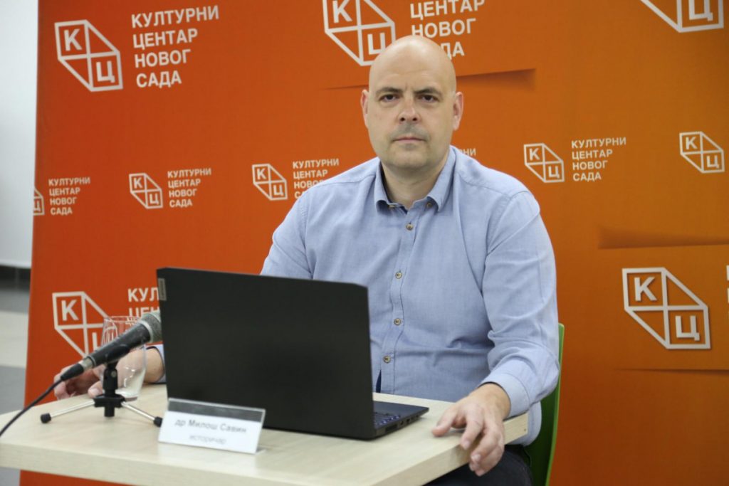 Predavanje istoričara dr Miloša Savina na temu „Svetozar Miletić u doba Bahovog apsolutizma“ na Jutjub kanalu KCNS