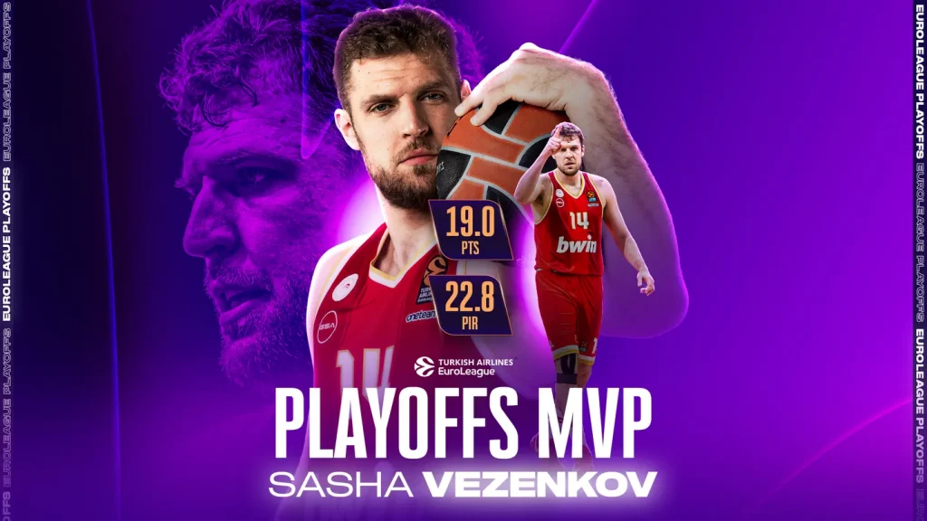 Vezenkov prvi MVP plej-ofa Evrolige