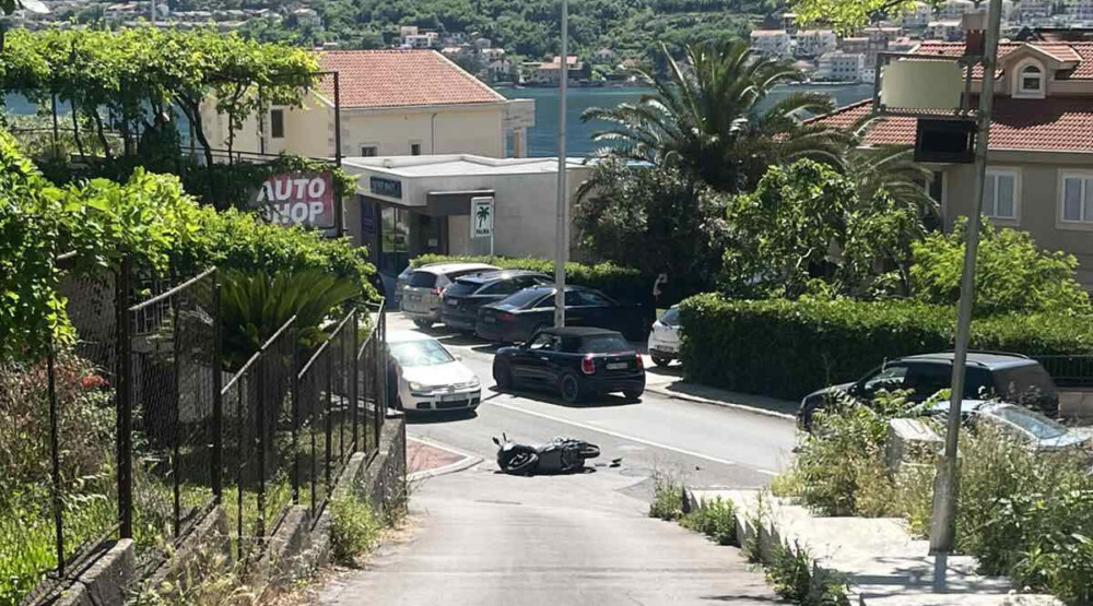 Motociklista povrijeđen u Kotoru