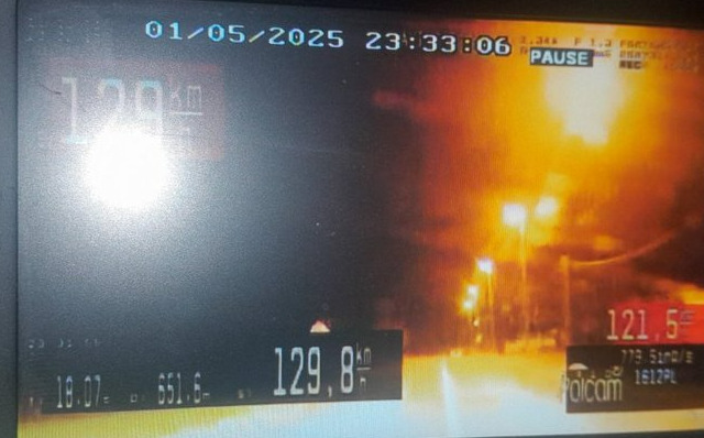 Bijelo Polje: Uhapšen vozač početnik, vozio 129 kilometara na sat, na putu gdje je ograničenje 50