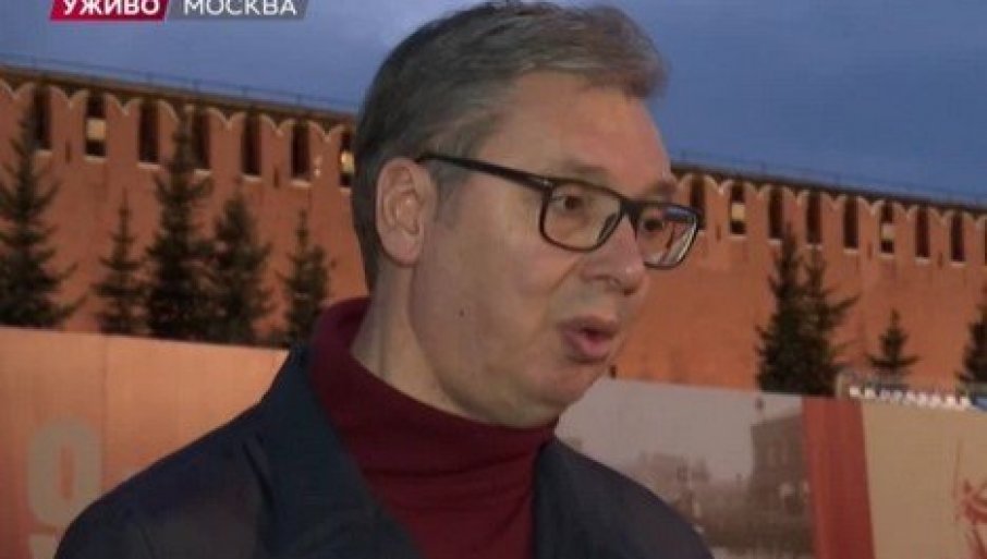Vučić iz Moskve: Ponosan sam što sam predsjednik Srbije