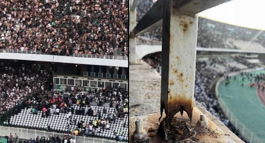 Srušila se ograda tribine na stadionu u Alžiru, ima poginulih