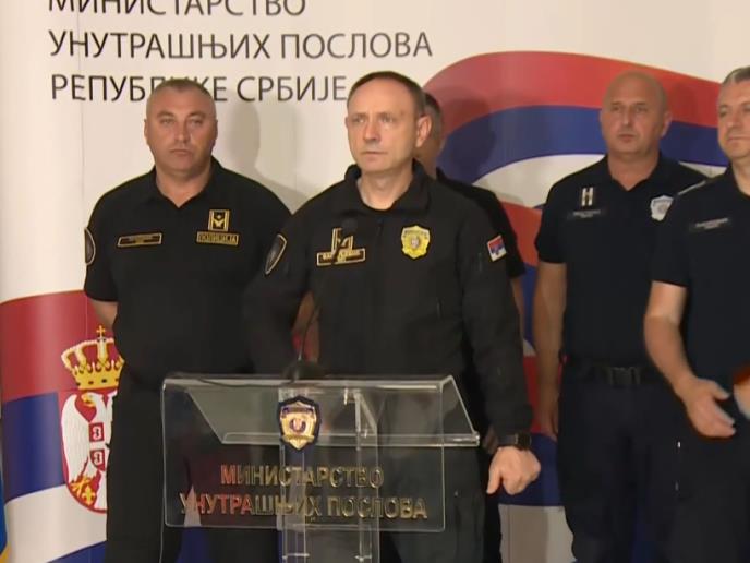 Srpski direktor policije: Ne očekujte da nećemo reagovati na napade, odgovorićemo u skladu sa zakonom – adekvatno!