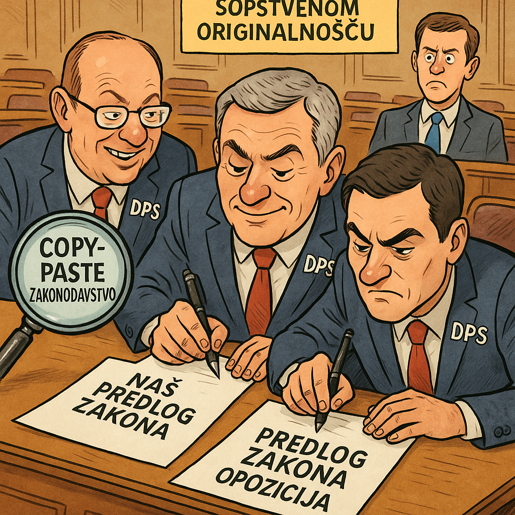 DPS prepisuje od Pure Popovića pa predlaže zakon o zabrani fašističkih organizacija