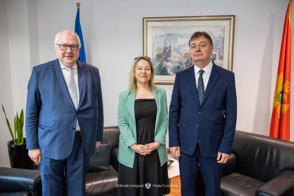 Aleksić primio savjetnika za vjerska pitanja pri francuskom Ministarstvu za Evropu i inostrane poslove i ambasadorku Francuske