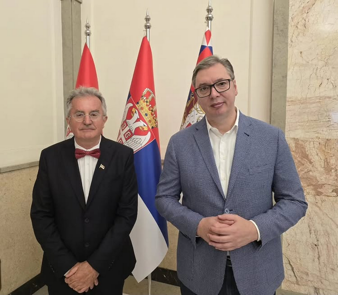 Vučić se sastao sa ambasadorom Srbije u Crnoj Gori: Ukazao sam starom prijatelju na važne novine u srpskoj politici u regionu