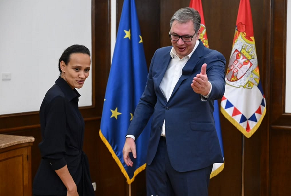 Vučić sa novom šeficom MMF-a: Naš prioritetni cilj je da sačuvamo teško stečenu reputaciju fiskalno odgovorne države