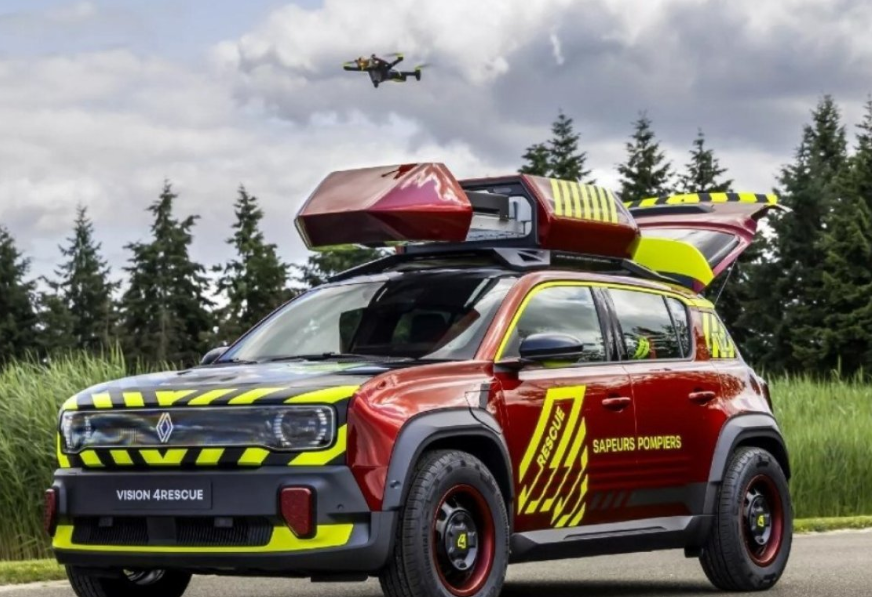 Ovaj Renault ispaljuje dronove i spasava živote (FOTO, VIDEO)