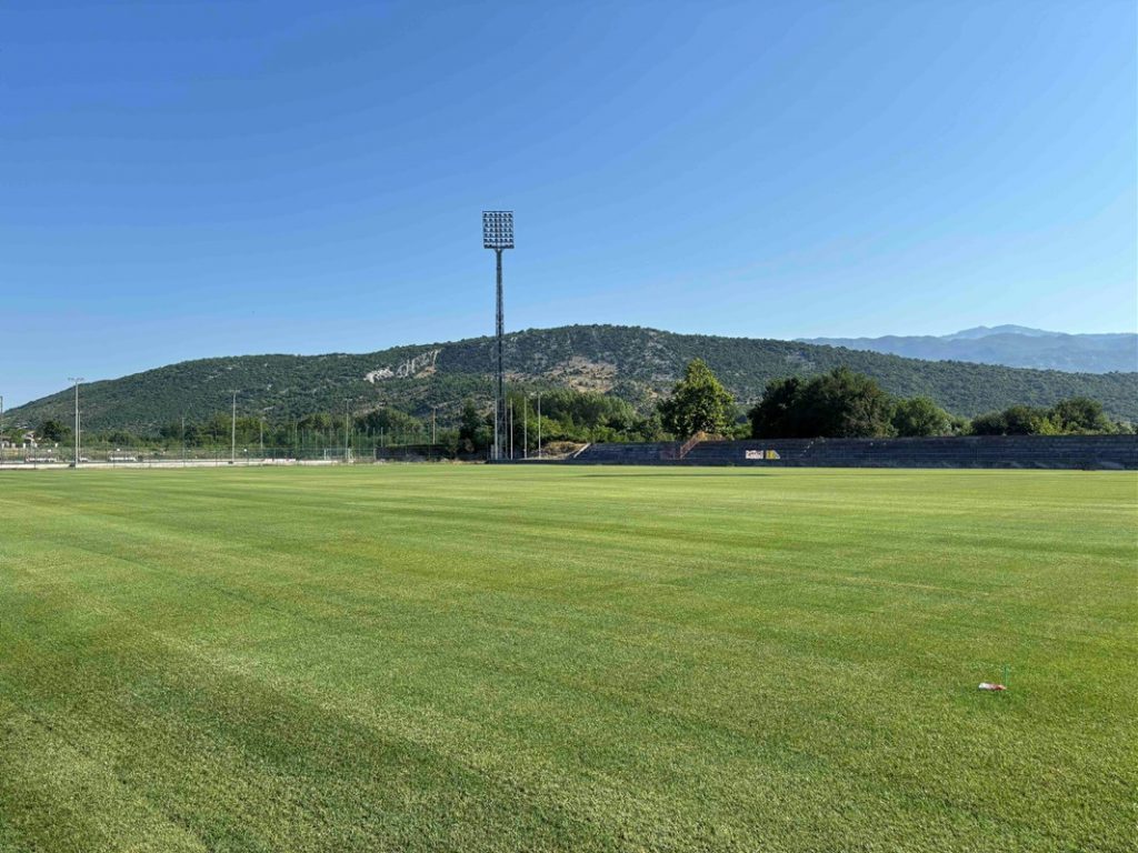 Rekonstruisan glavni teren stadiona u Danilovgradu