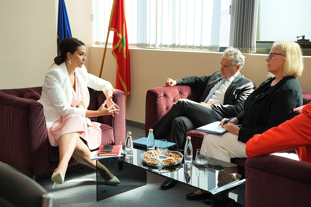 Adžović sa Satlerom: Saradnja sa EU od velikog značaja za realizaciju brojnih infrastrukturnih projekata
