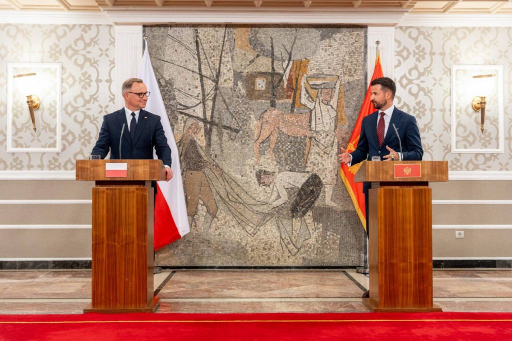 Milatović poručio Dudi: Poljska je za Crnu Goru više od partnera i saveznika, Poljska je prijatelj